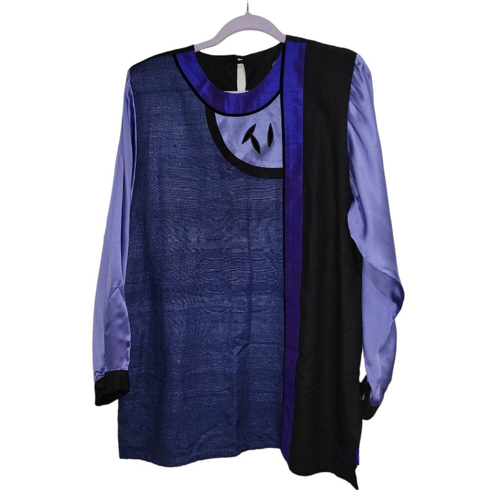 Stunning Custom Made Silk Tunic - EUC